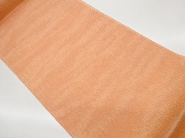 JAPANESE FUKURO OBI FOR SUMMER / WOVEN ABSTRACT MIST